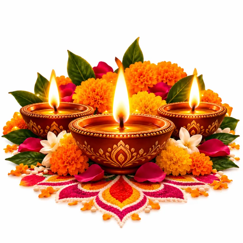 Diwali luxury flowers and gifts delivery in Gurgaon