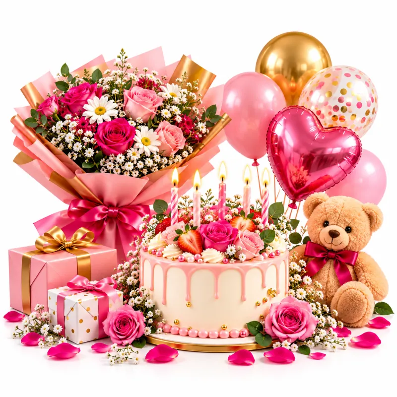 Birthday cakes and flowers delivery in Gurgaon