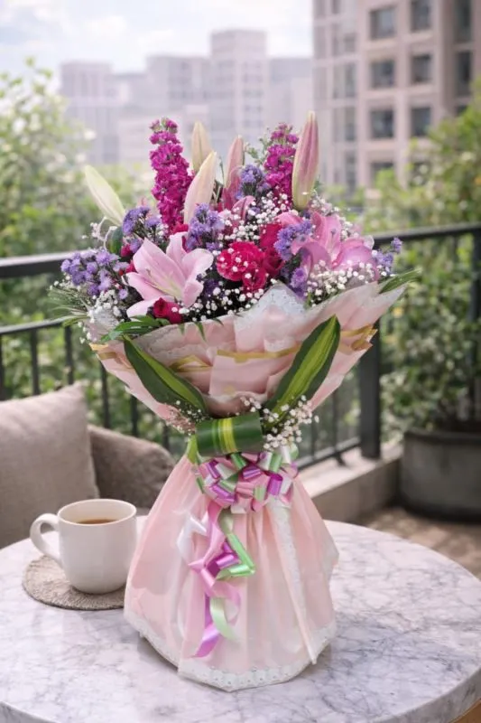 Grand flower stand arrangement Gurgaon