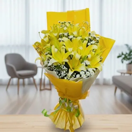 Sunflower bouquets gifts for friends in Gurgaon