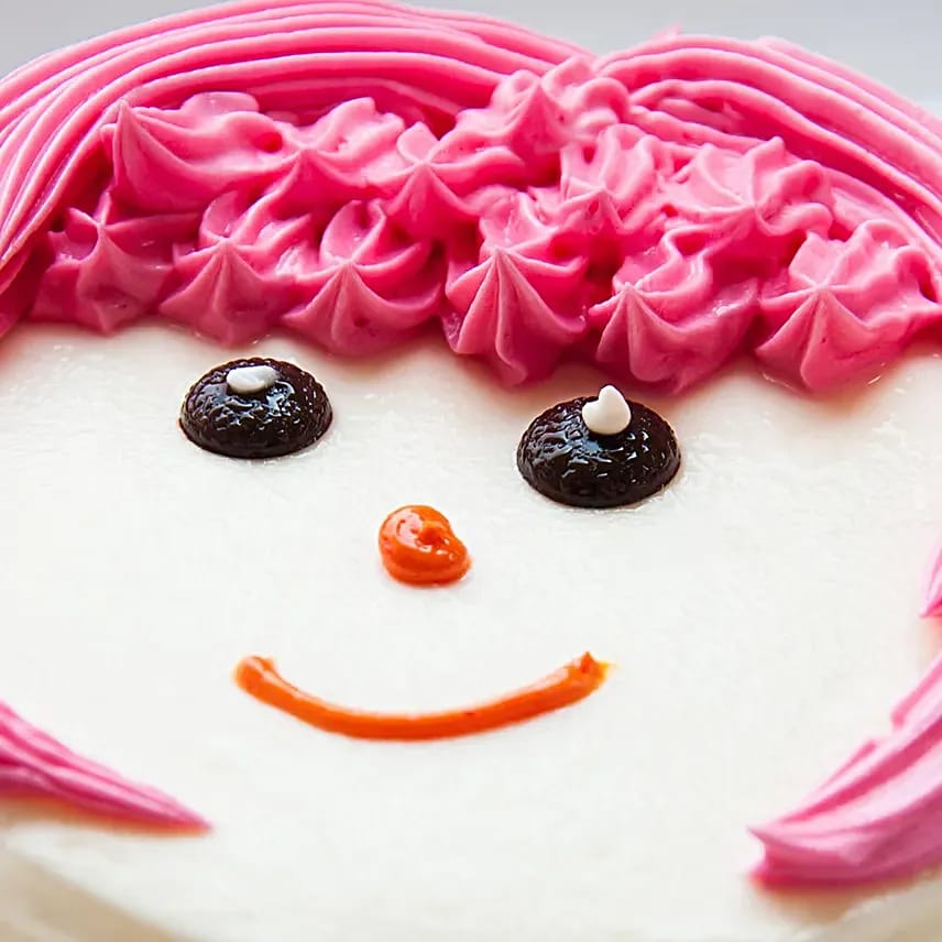 Pink PineappleCream Cake