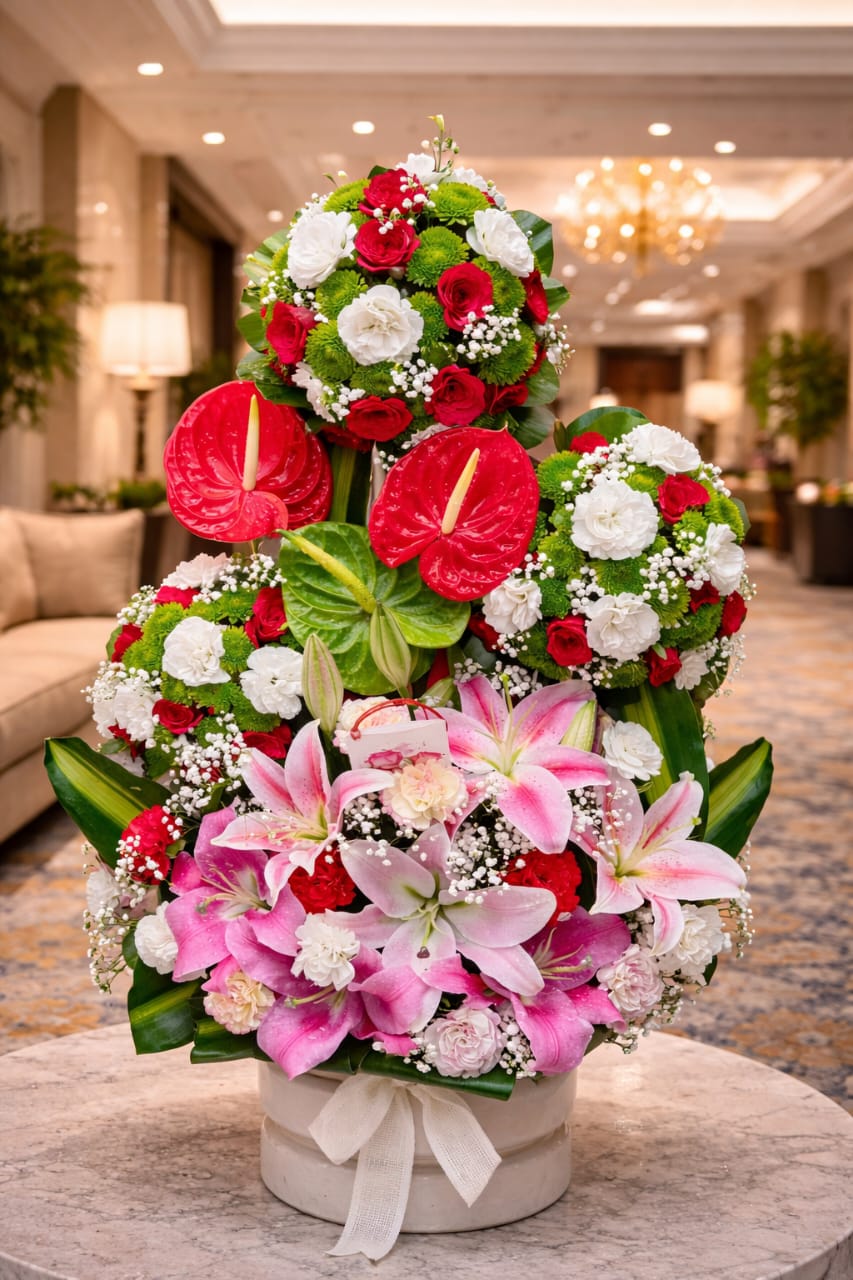 Cylindrical Ceramic or Hat-Box style Arragment