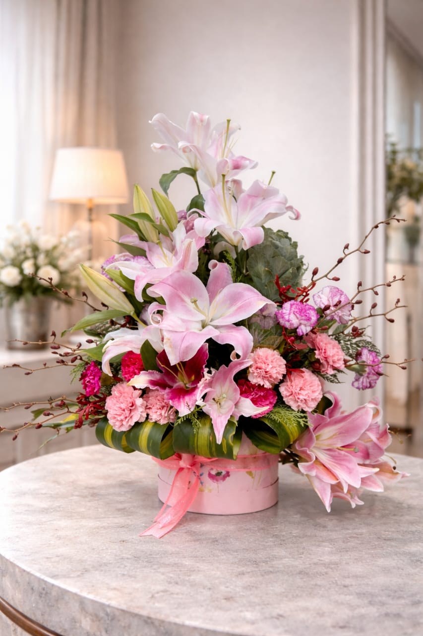 Pink Elegance Arrangement