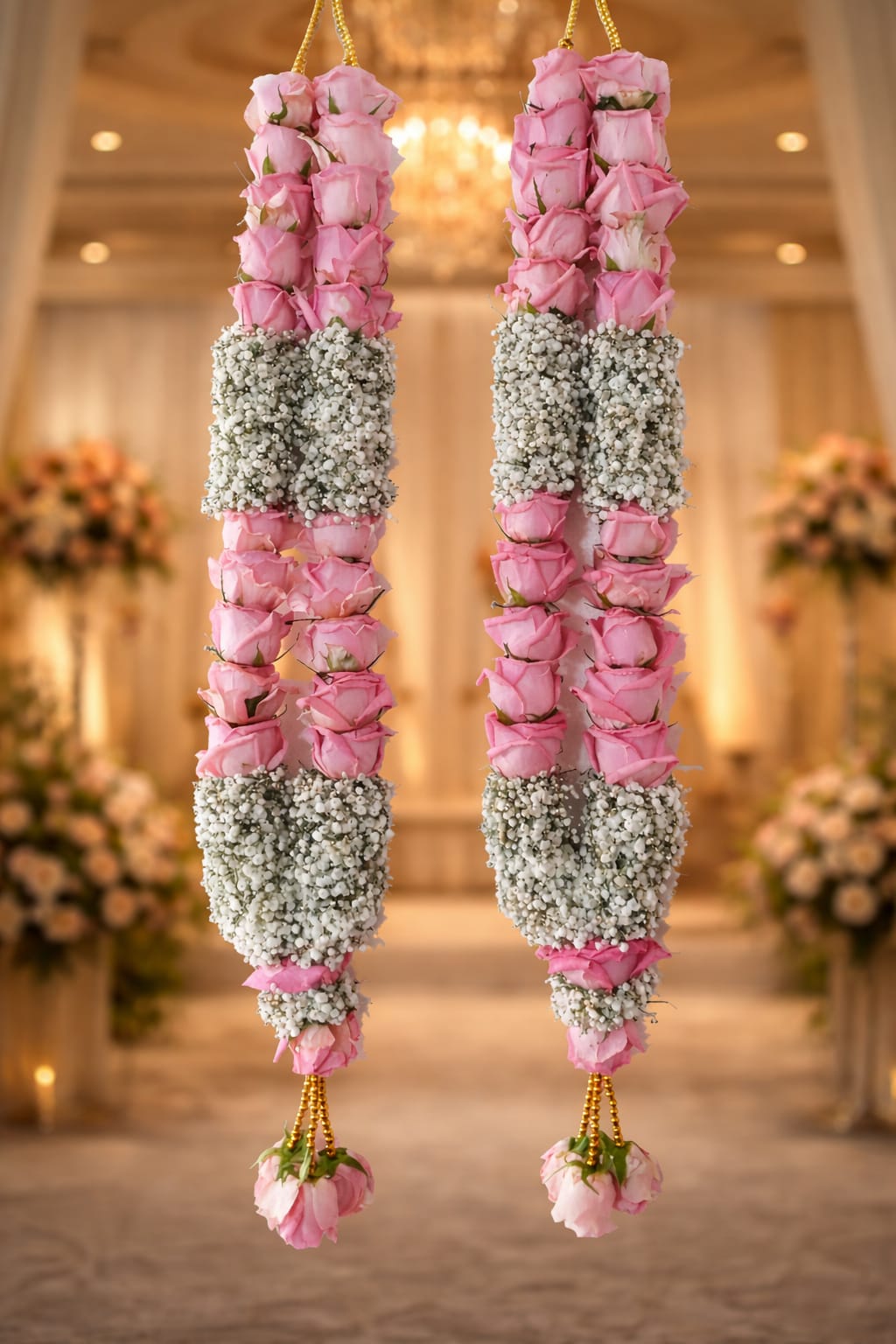 Pink Roses And Zepce Mala