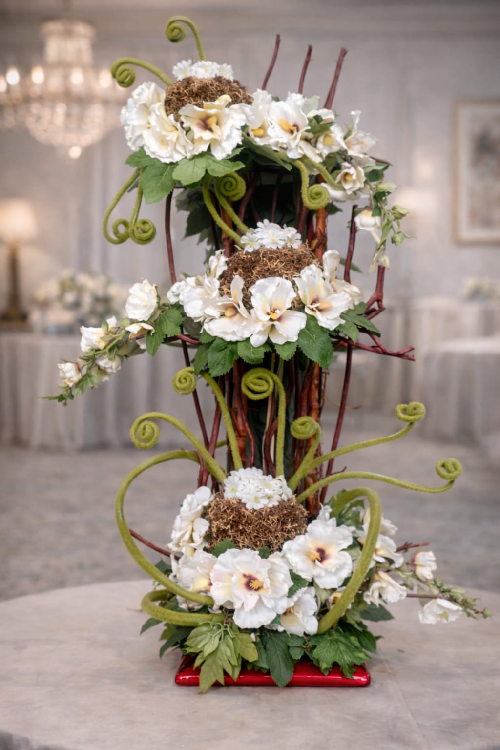 Avante-garde botanical design,