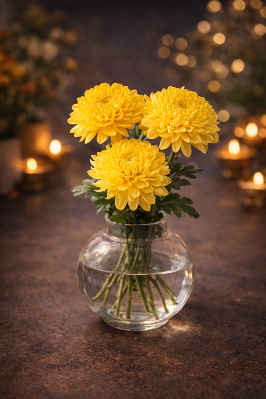 Golden Radiance Chrysanthemum