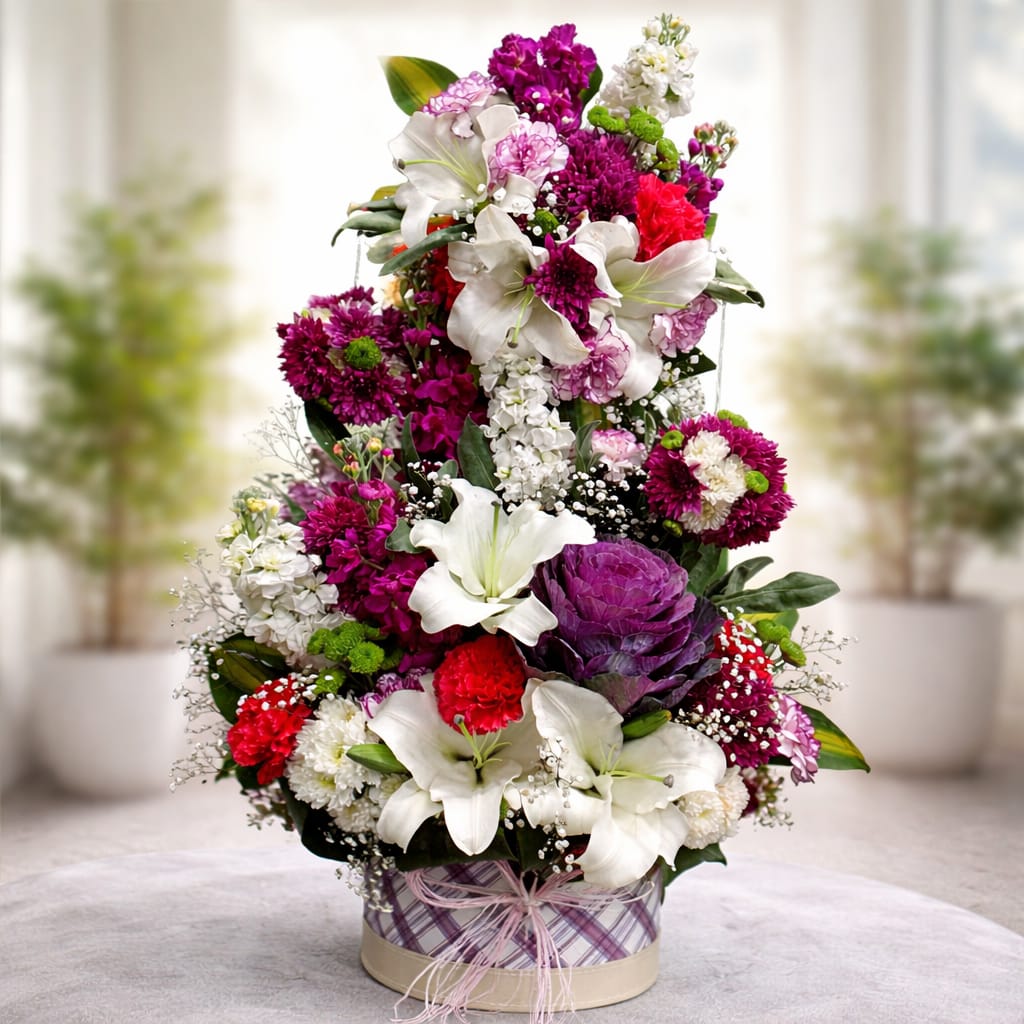 The classic red rose signifies enduring love.