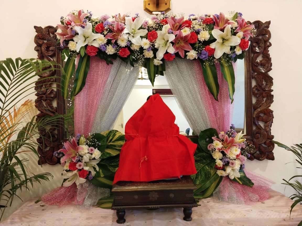 Ganesh puja decorastions gurugram