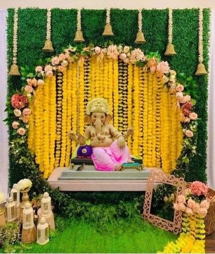 Blooming Ganpati Decoration 2027